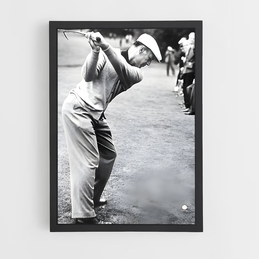 Poster Ben de hogan – affiche Golf (vue 2)